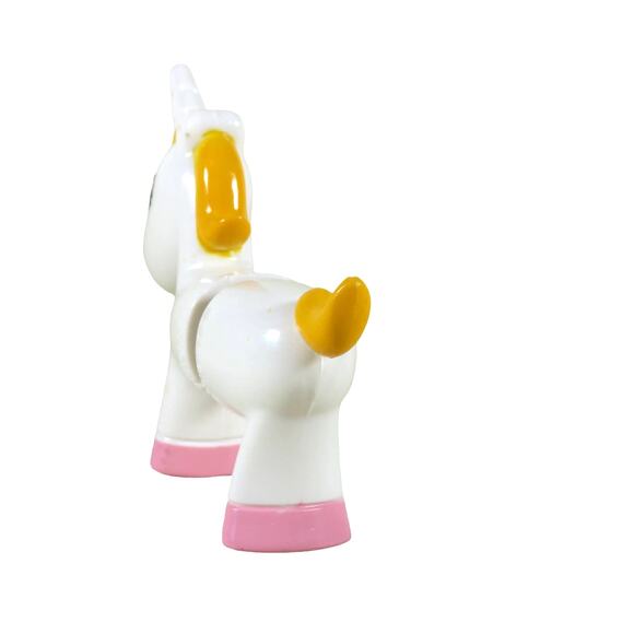 Unicorn Corn Cob Holders Set of 3- White Pink Yellow Kitchen Gadgets - Picture 5 of 11